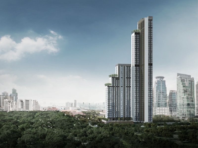 Noble BE 19 by Noble Development. Located after Terminal 21 in Asoke. 5 minutes walk to Asoke BTS and Sukhumvit MRT Station.