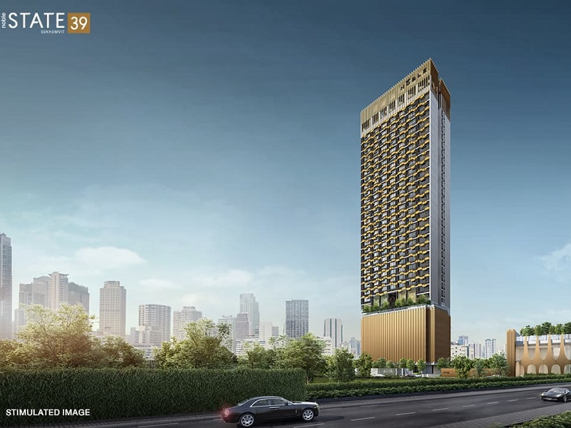 Noble State 39 by Noble Development. Just behind The EmQuartier. Located about 6 minutes from Phrom Phong BTS Station. This area is very popular with Japanese and expatriate tenants.