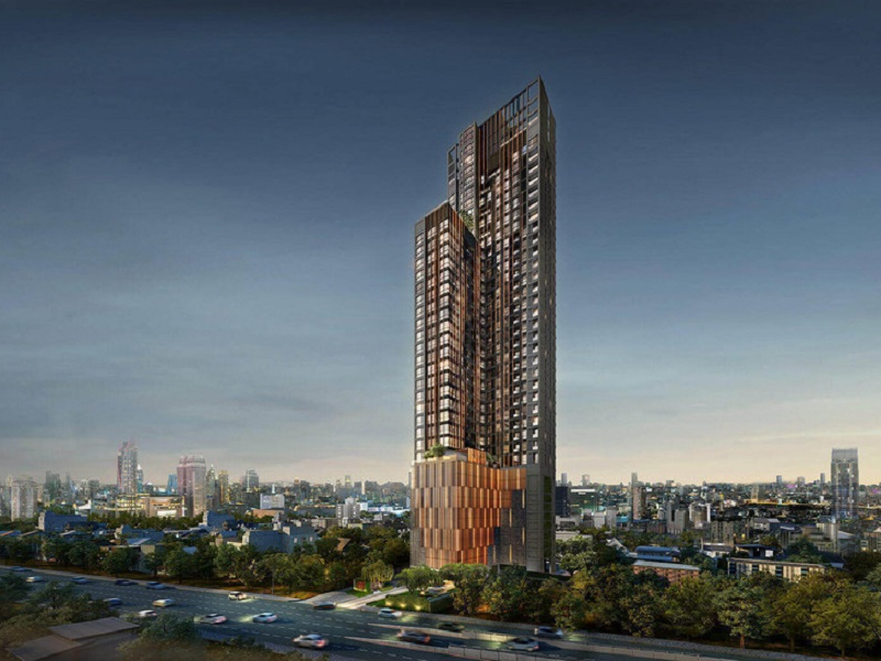 The LINE Ratchathewi by Sansiri. 250 metres from Ratchathewi BTS. 10 minutes walk to Siam Discovery and Siam Centre. The LINE series condominiums is Sansiri's premium investment grade condominiums.