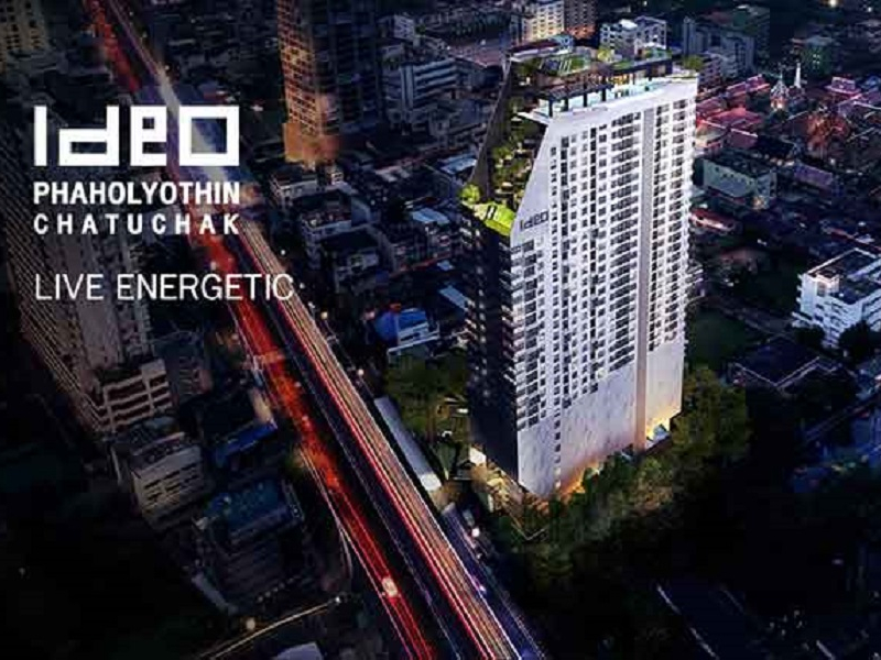 Ideo Phaholyothin-Chatuchak by Ananda Development. Located 150 meters from BTS Saphan Kwai and 500 meters from MRT Kamphaeng Phet. This development is located in the growth area of Chatuchak.