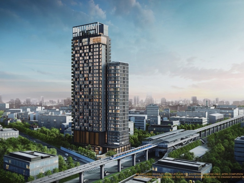 Quinn Sukhumvit 101 by MBK Real Estate. Next to Punnawithi BTS. MBK Real Estate, an associate company of MBK, better known for the shopping malls, is the developer for this new condo launch in Bangkok.