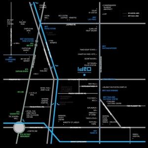 Ideo Ratchada Sutthisan by Ananda Development located close to Sutthisan MRT which is three MRT Stations from Rama 9 MRT Station.