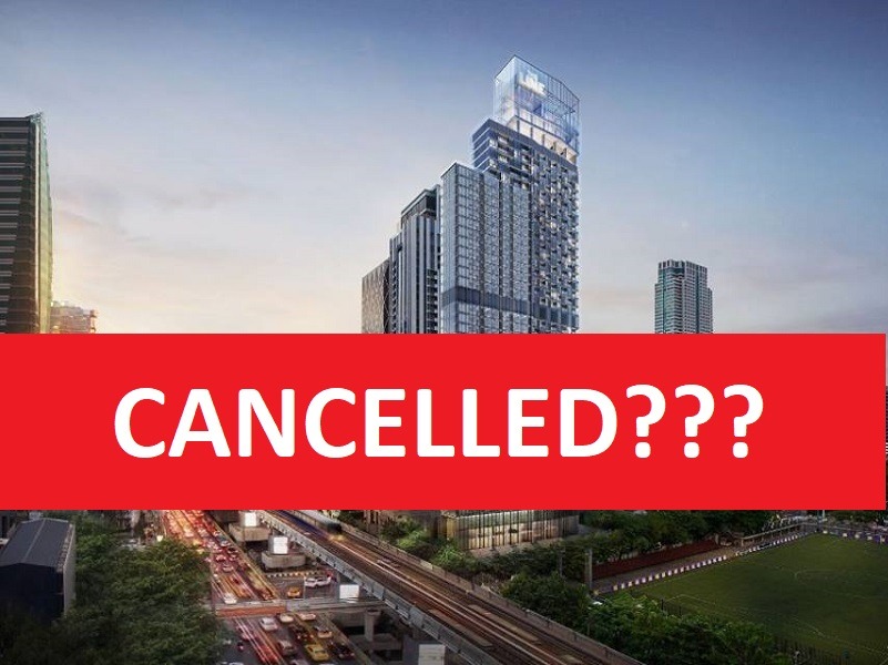 The LINE Sathorn by Sansiri is cancelled. Buyers will be compensated either through a refund or they will be given a discount on another development.