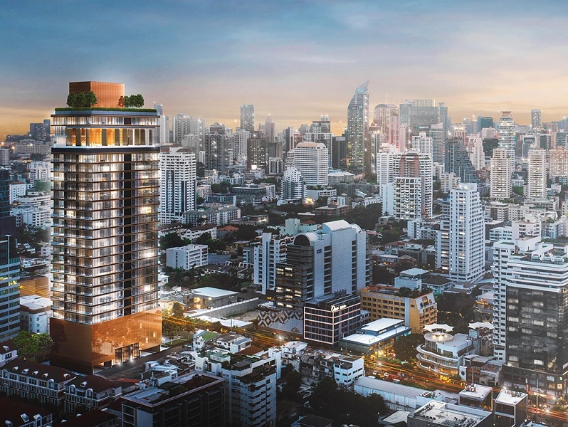 Khun by Yoo by Sansiri. Located along Thong Lor Soi 12. This development is a luxury development in the heart of Thong Lor.