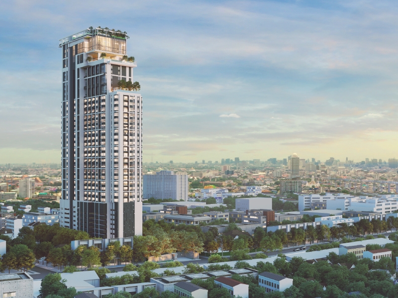 Maru Ekkamai 2 by Major Development. Next to Ekkamai BTS Station. Located close to Gateway Ekkamai and Thong Lor high-so establishments. One of the best residential districts in Bangkok.