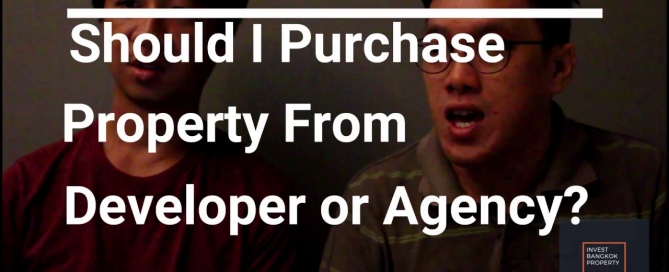 Should I Purchase Property From Developer Or Agency?