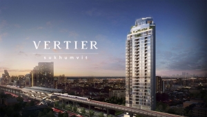 Vertier Sukhumvit by V Property Development. Next to Phra Khanong BTS. One BTS station away from Thong Lor BTS. Popular area with Japanese expatriates.