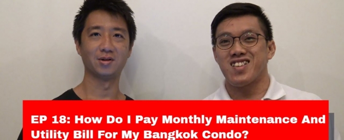 How Do I Pay Monthly Maintenance And Utility Bill For My Bangkok Condo