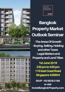 Bangkok Property Outlook Seminar (1st June 2019)