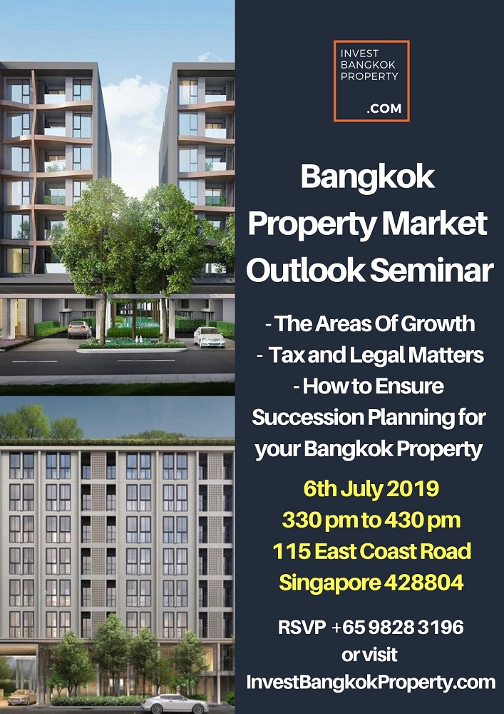 Bangkok Property Market Outlook Seminar July 2019