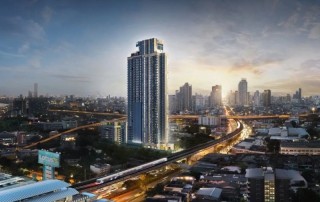 Aspire Onnut Station is a freehold condominium developed by AP Thailand. The development is located next to Onnut BTS Station.