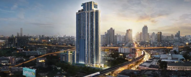 Aspire Onnut Station is a freehold condominium developed by AP Thailand. The development is located next to Onnut BTS Station.