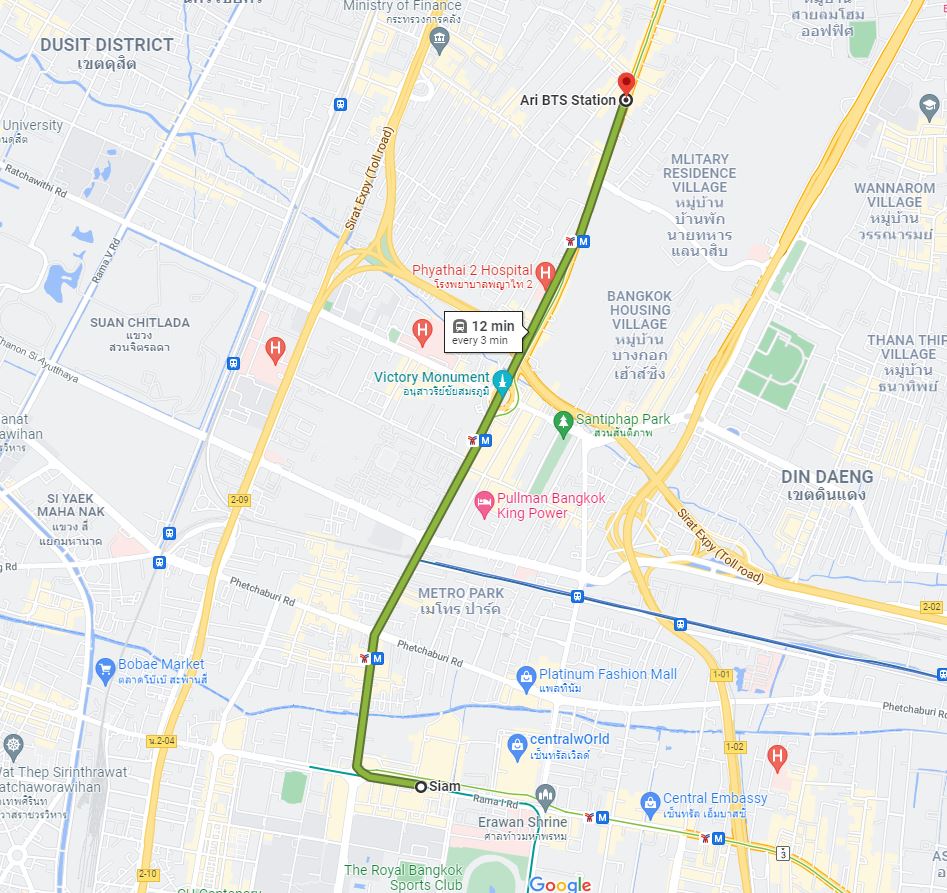 BTS Ari route access for Bangkok condo buyers