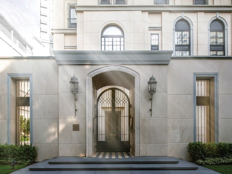 Luxury condominium building near Phrom Phong in central Bangkok
