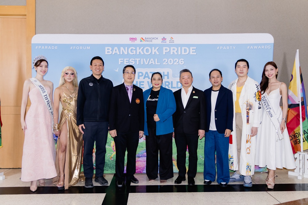 Bangkok Pride Festival 2026 press conference at Bangkok Art and Culture Centre