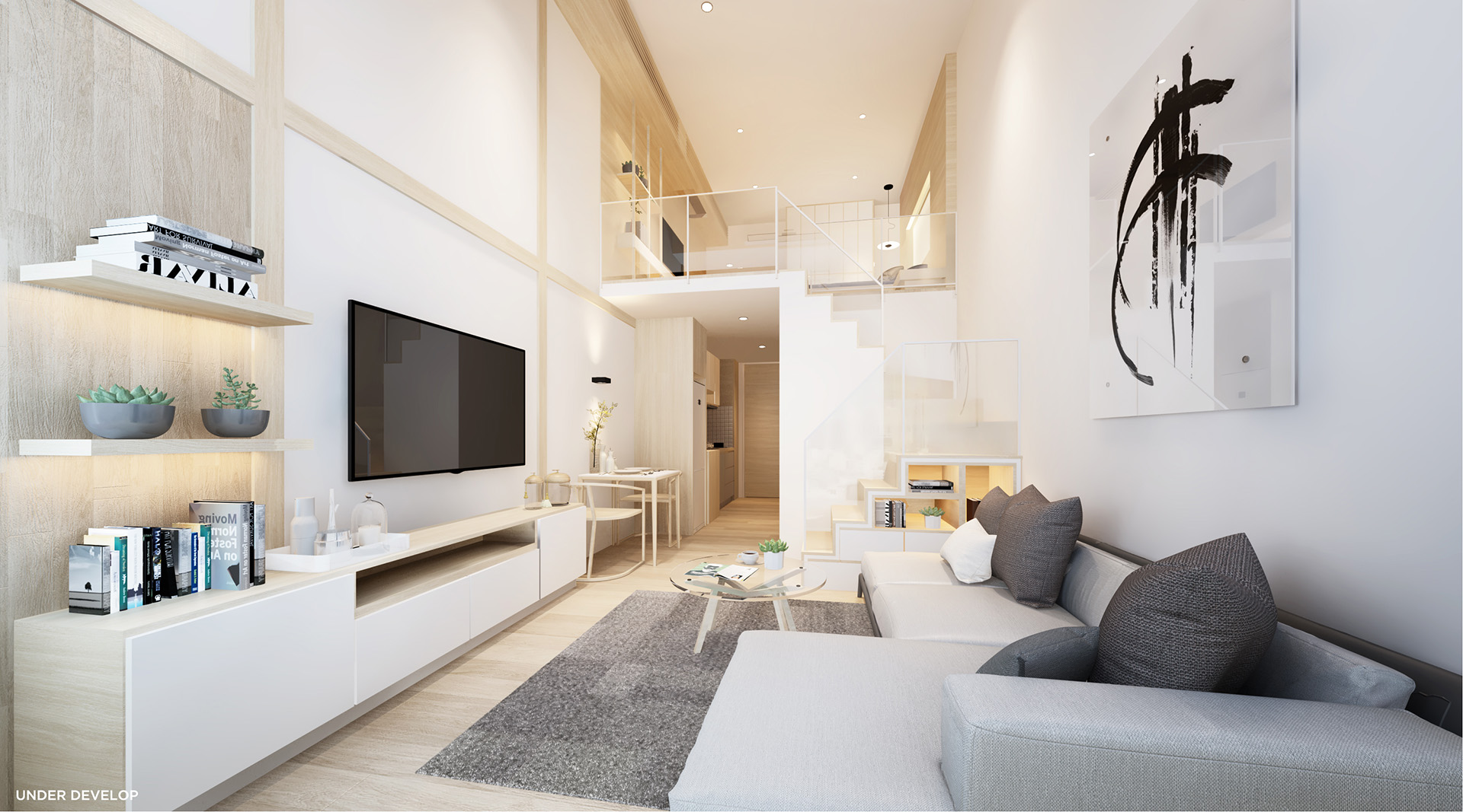 Cassia Residences Rama 9 Bangkok interior rendering