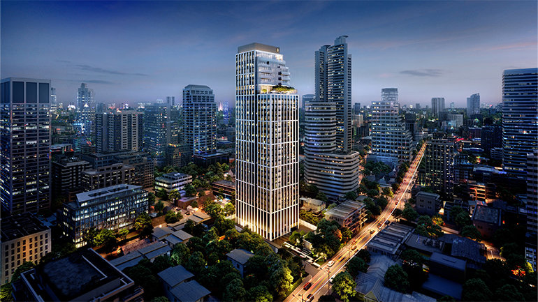 IHG press rendering of InterContinental Residences Bangkok Asoke