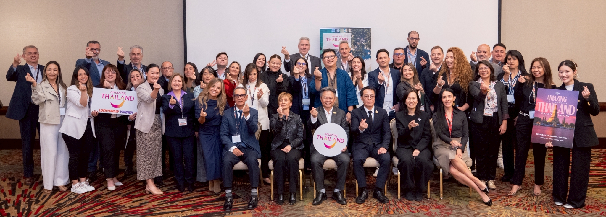 TAT Latin America Roadshow 2026 official group image