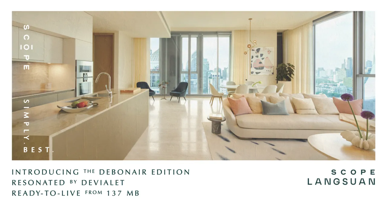 SCOPE Langsuan official residence image for foreign buyer notes