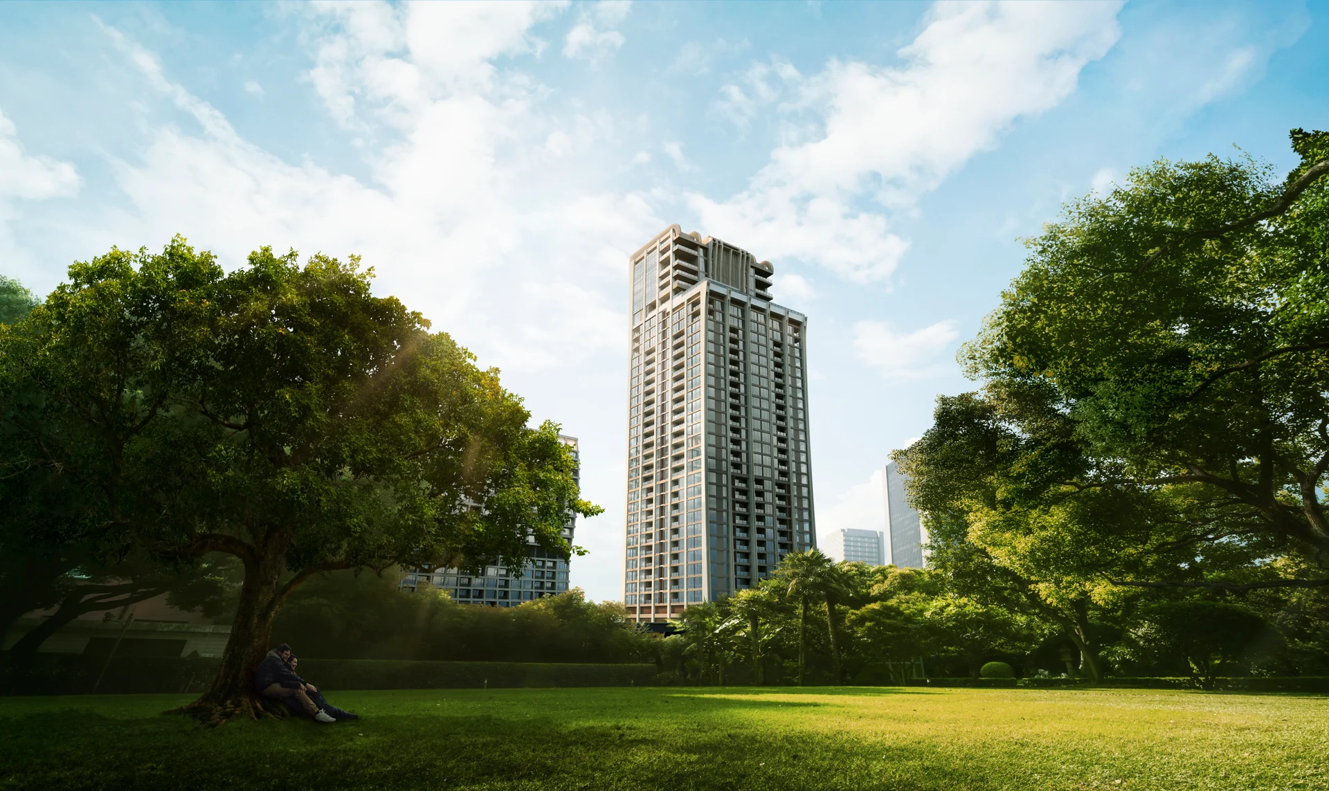 The Residences at Sindhorn Kempinski Hotel Bangkok exterior