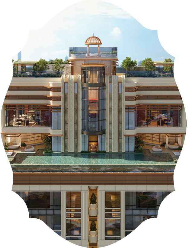 SLS Residences Bangkok Sukhumvit 24 rooftop amenity visual