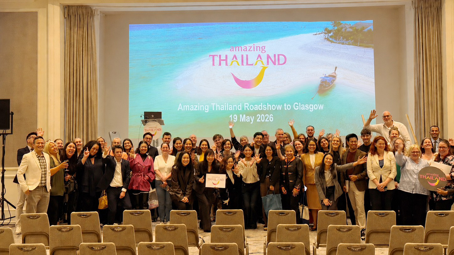 Amazing Thailand Roadshow to UK 2026 official TAT group image