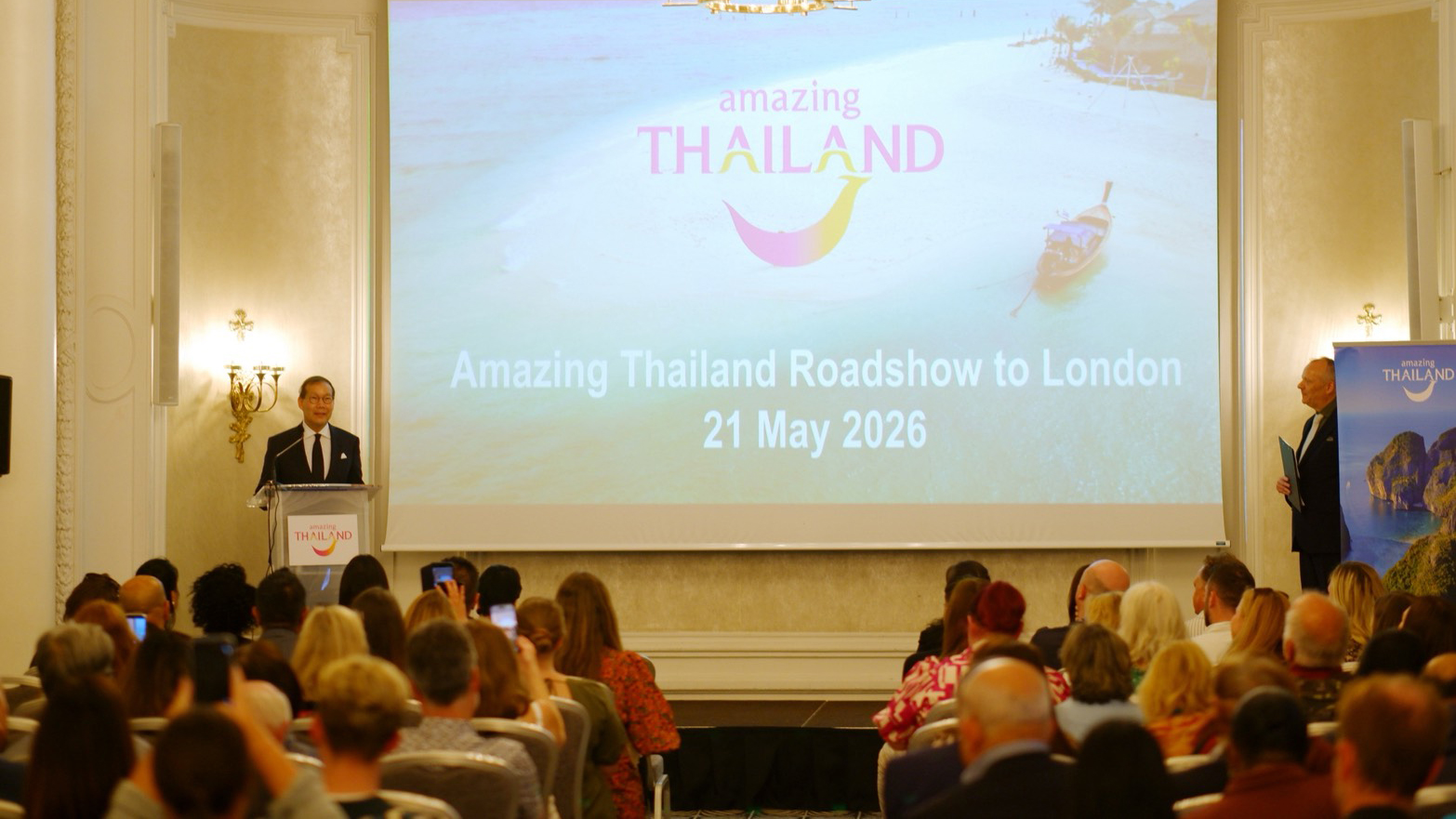 Thai tourism sellers and UK travel trade at Amazing Thailand Roadshow 2026