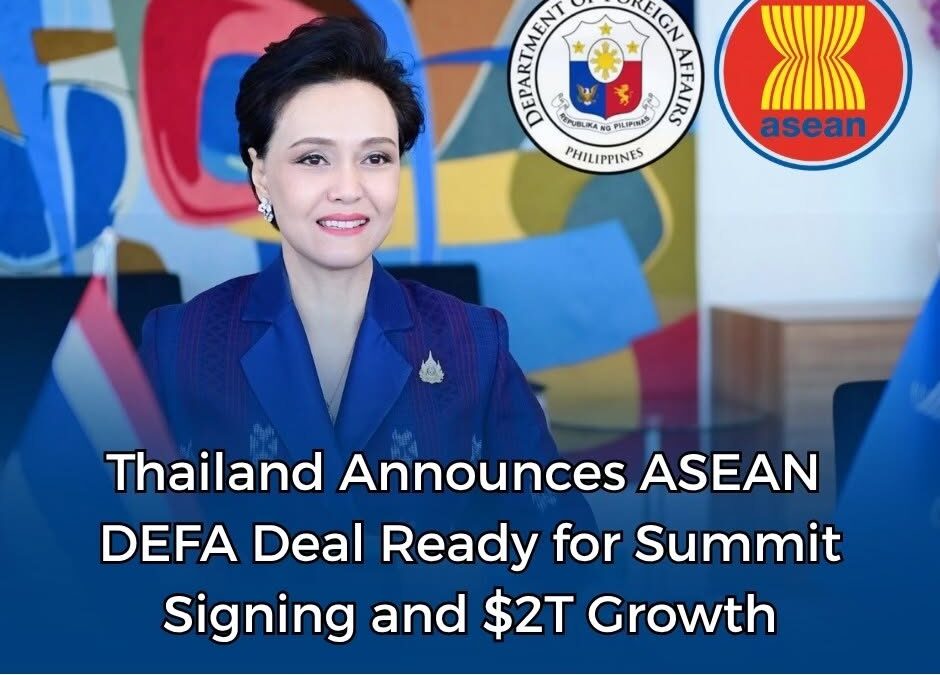 ASEAN DEFA And Bangkok Property Confidence
