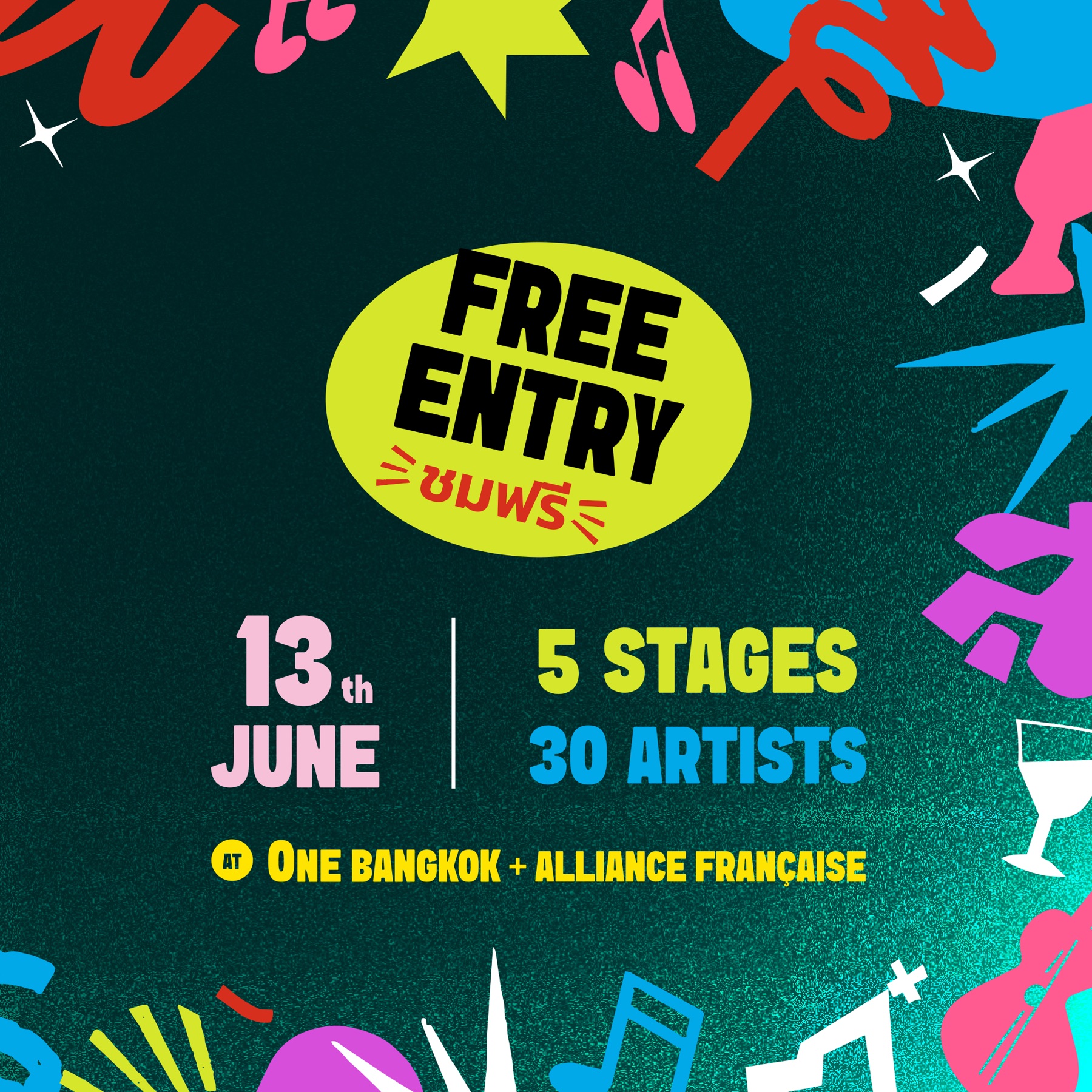 Official Bangkok World Music Day 2026 programme image