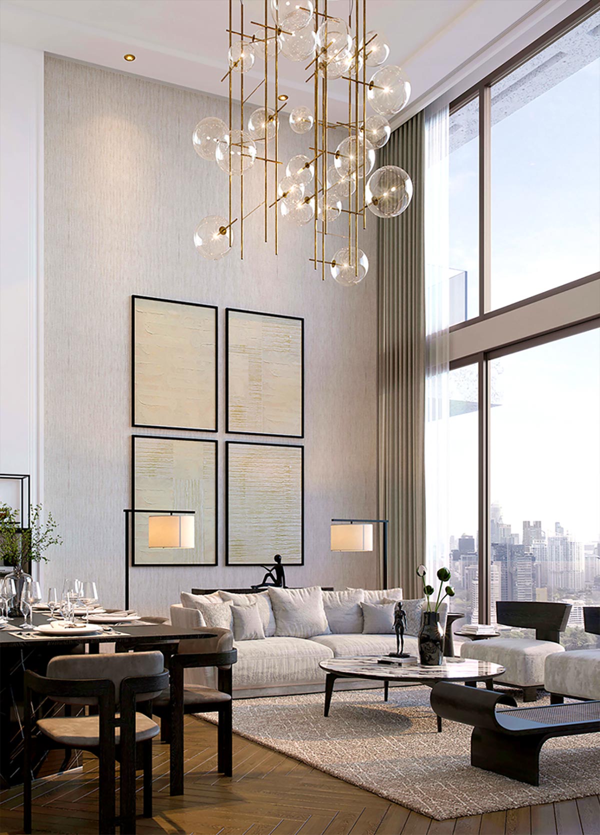 Dusit Residences Bangkok official residence interior image