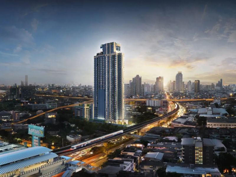 Condominium near On Nut BTS for foreign buyer district checks