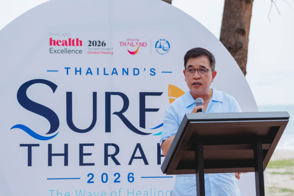 Thailand Surf Therapy 2026 presentation for wellness tourism partners
