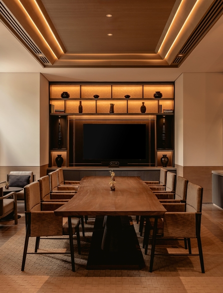 Aman Nai Lert Bangkok meeting room for residence and hospitality service context
