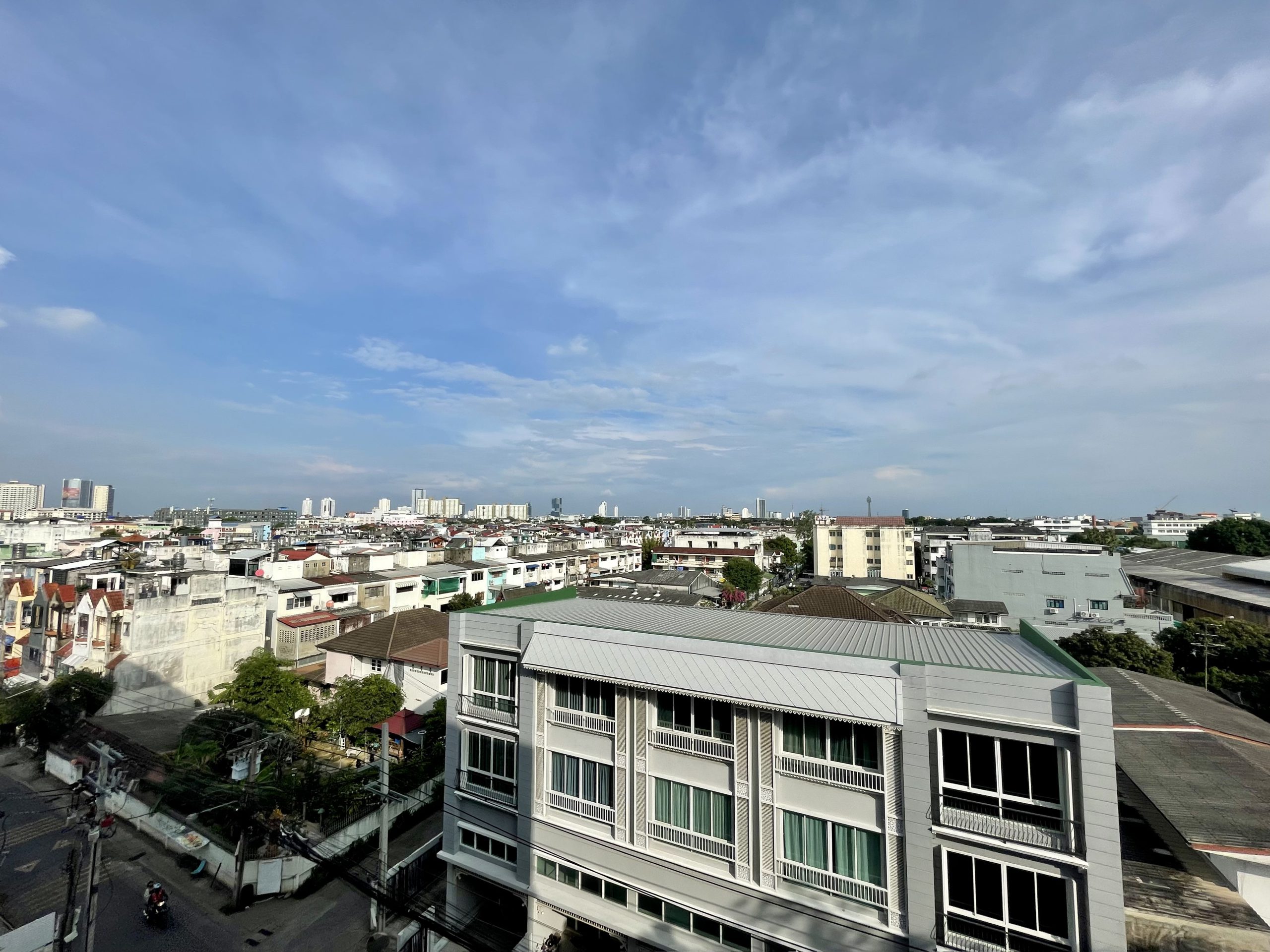 View from a Bangkok condominium balcony