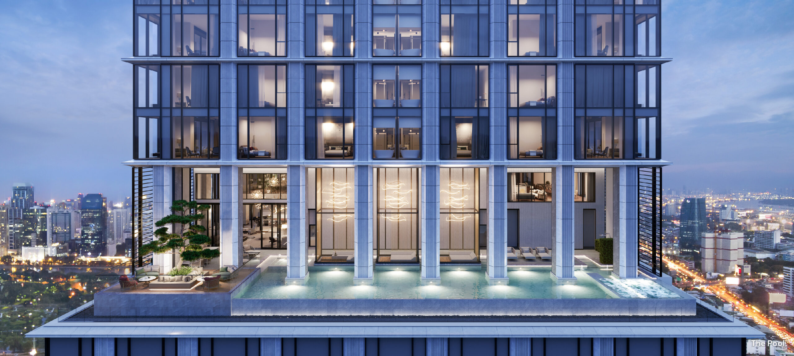 Premium Bangkok condominium amenities assessed alongside private lift access