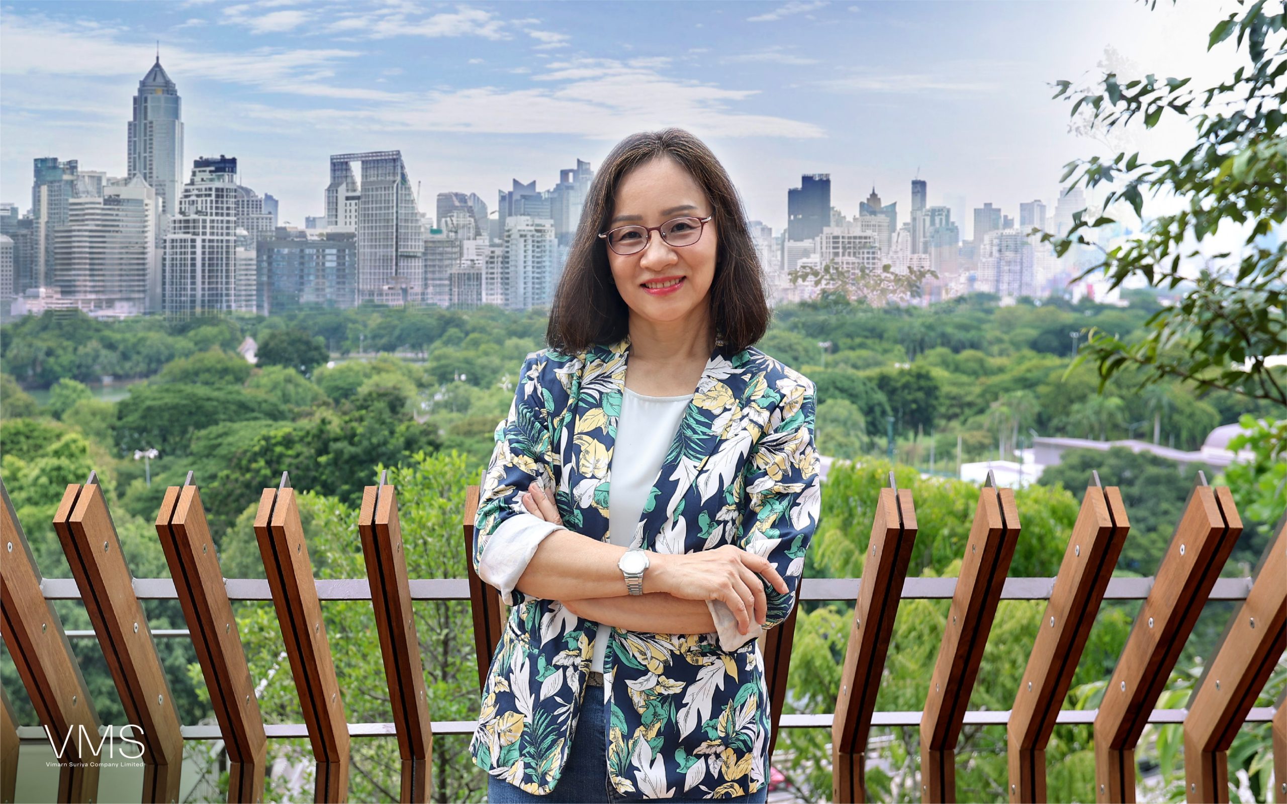 Dusit Central Park green space and urban living concept