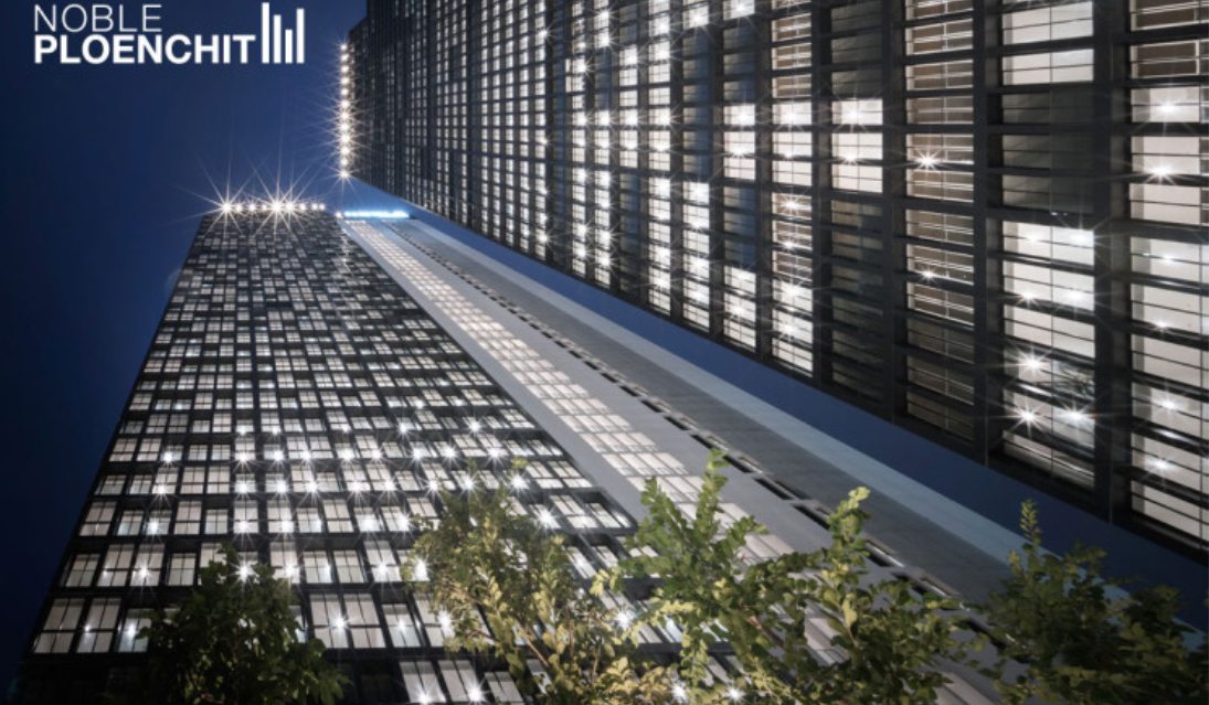 Luxury condominium context near Ploenchit BTS in central Bangkok
