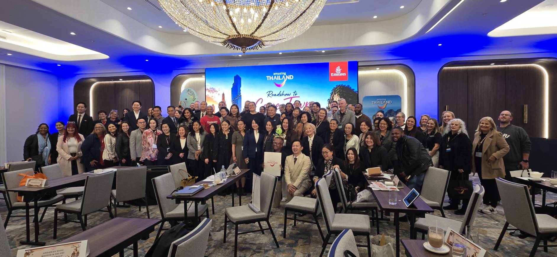 Amazing Thailand Roadshow to South Africa 2026 session with Thai tourism representatives