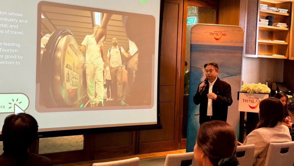 Bangkok workshop presentation on long-haul traveller interest in Thai community tourism