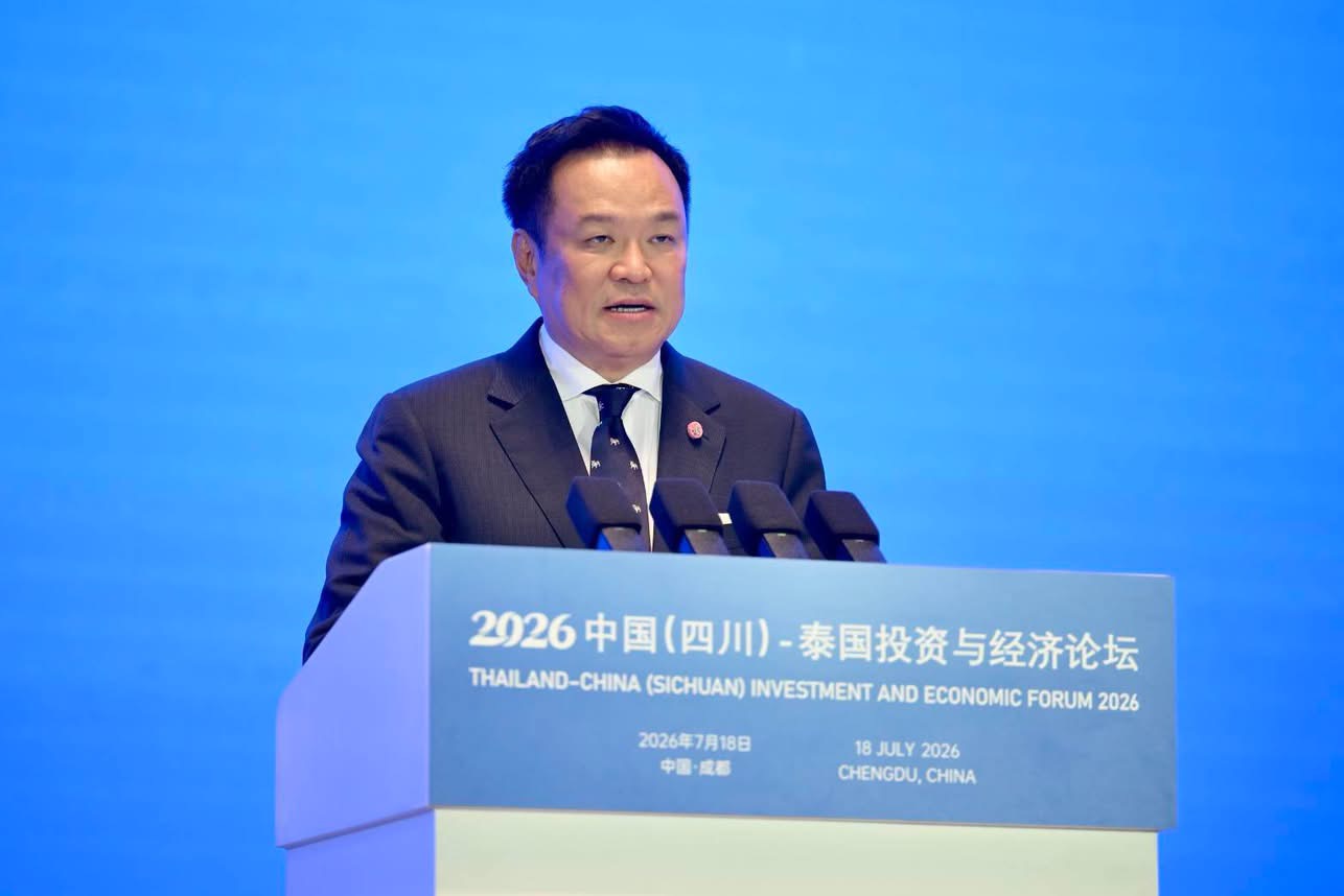 Thai Prime Minister addresses the Thailand-China Sichuan Investment and Economic Forum