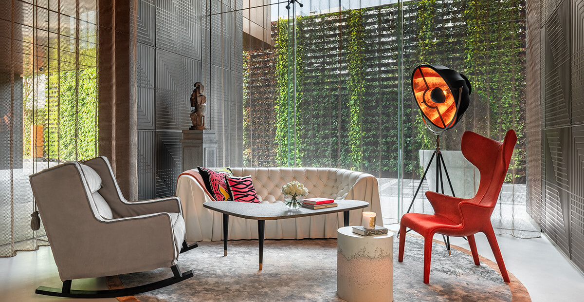 Luxury Bangkok condominium lobby for Thong Lo buyer checks