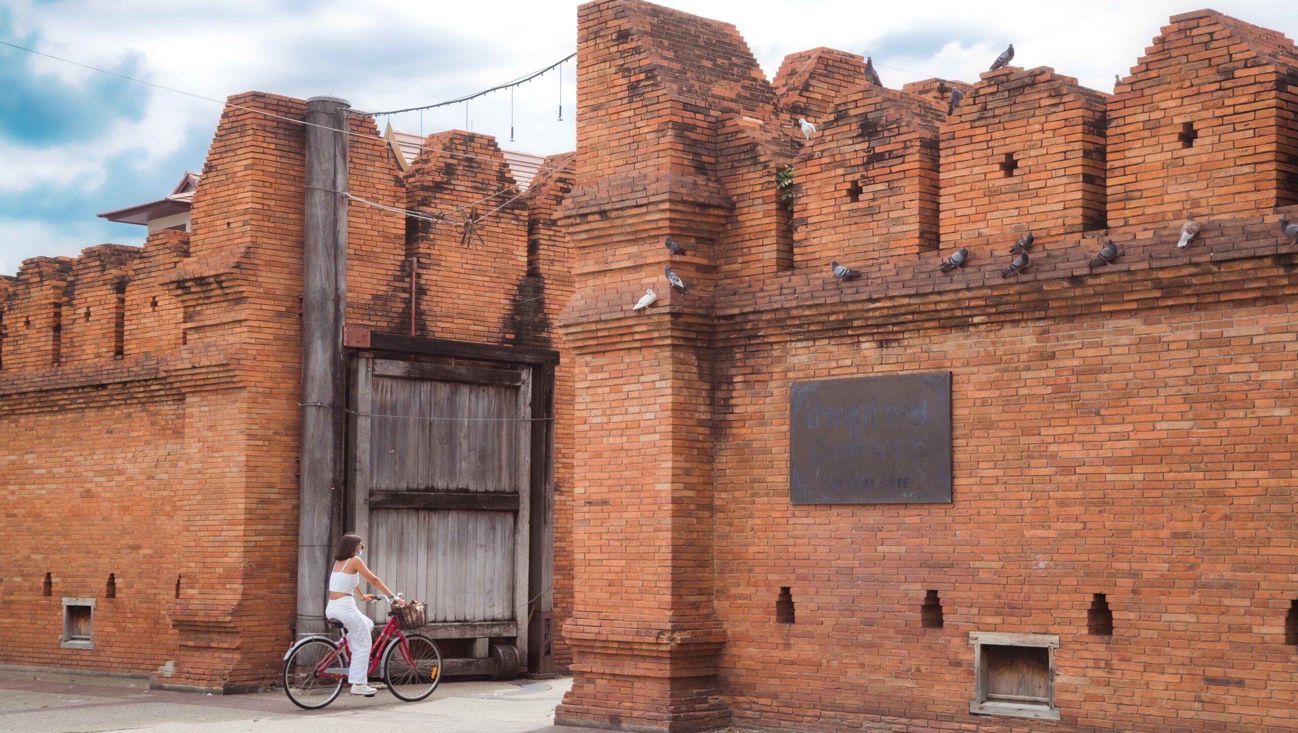 Official TAT image of Chiang Mai heritage city wall for Travel and Leisure awards coverage